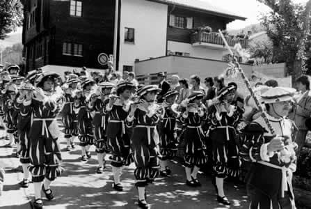 50 Jahre TPV Burg Unterbäch - historisches Foto