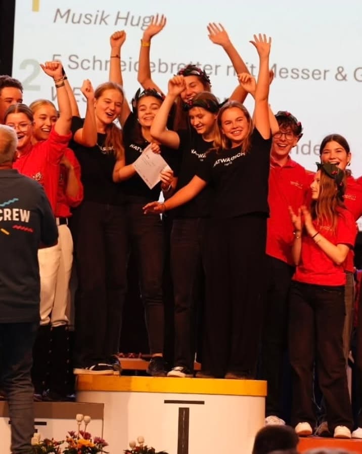 Rangverkündigung mit Kranzauszeichnungen
